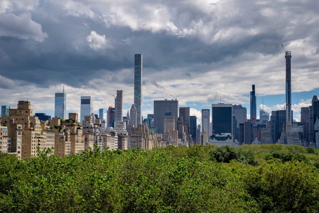 View on a Midtown Manhattan and Central Park View on a Midtown Manhattan and Central Park