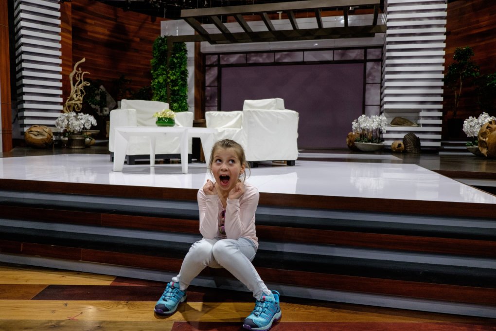 The stage of The Ellen DeGeneres Show The stage of The Ellen DeGeneres Show