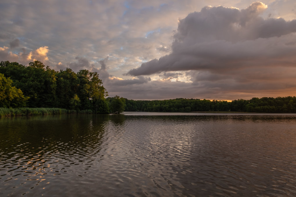 Lums Pond on a sunrise Lums Pond on a sunrise