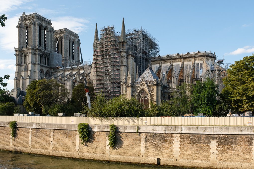 Notre-Dame de Paris after the fire Notre-Dame de Paris after the fire