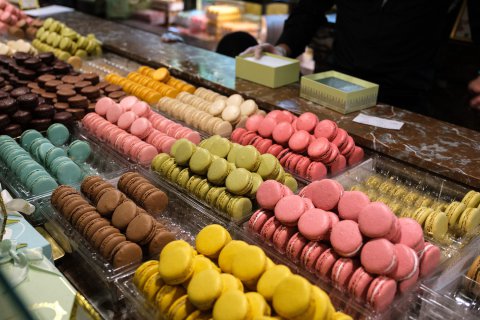 Macarons at Ladurée Macarons at Ladurée