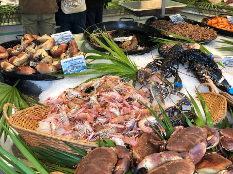 Crabs and langoustines Crabs and langoustines
