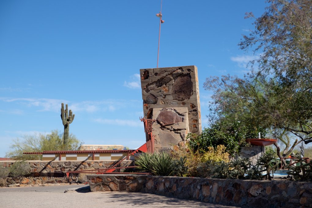 Entrance at Taliesin West Entrance at Taliesin West