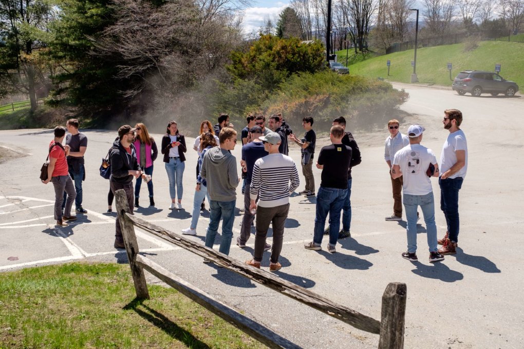 Wildbit team at Ben & Jerry Factory Wildbit team at Ben & Jerry Factory