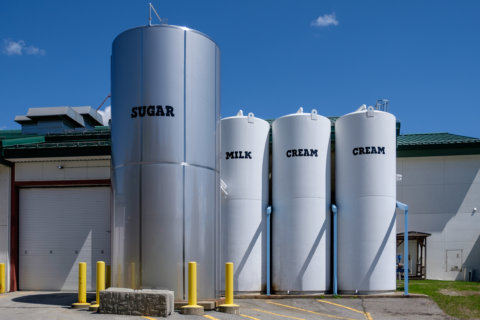 Sugar, milk, and cream containers Sugar, milk, and cream containers